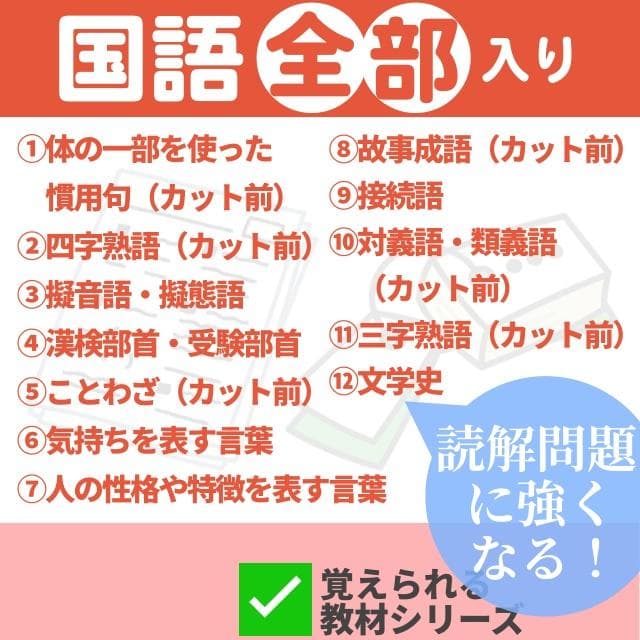 【～2/8期間限定特価】国語全部入り