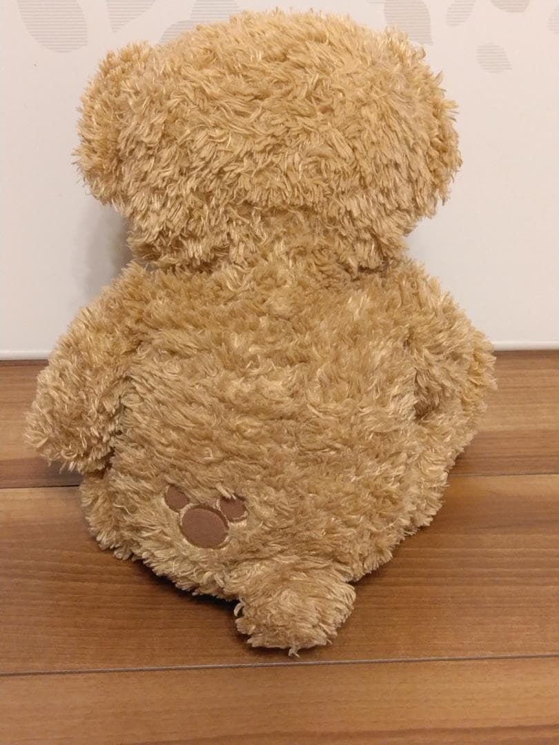 【美品、超レア】初期ダッフィーぬいぐるみ2004～2005購入　ビーズ入り白タグ