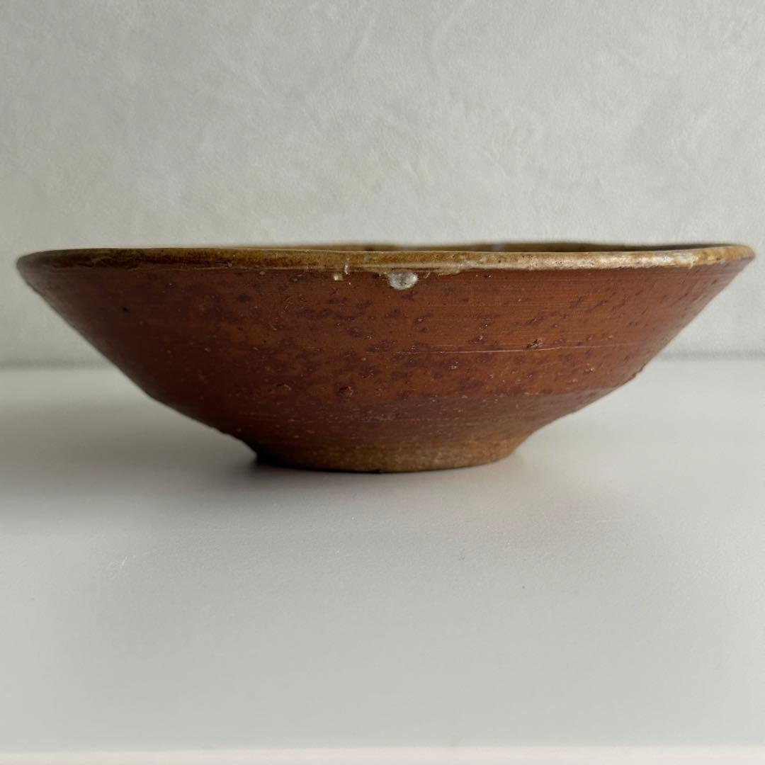 森陶岳 備前 茶器 緋襷 平茶碗 共箱