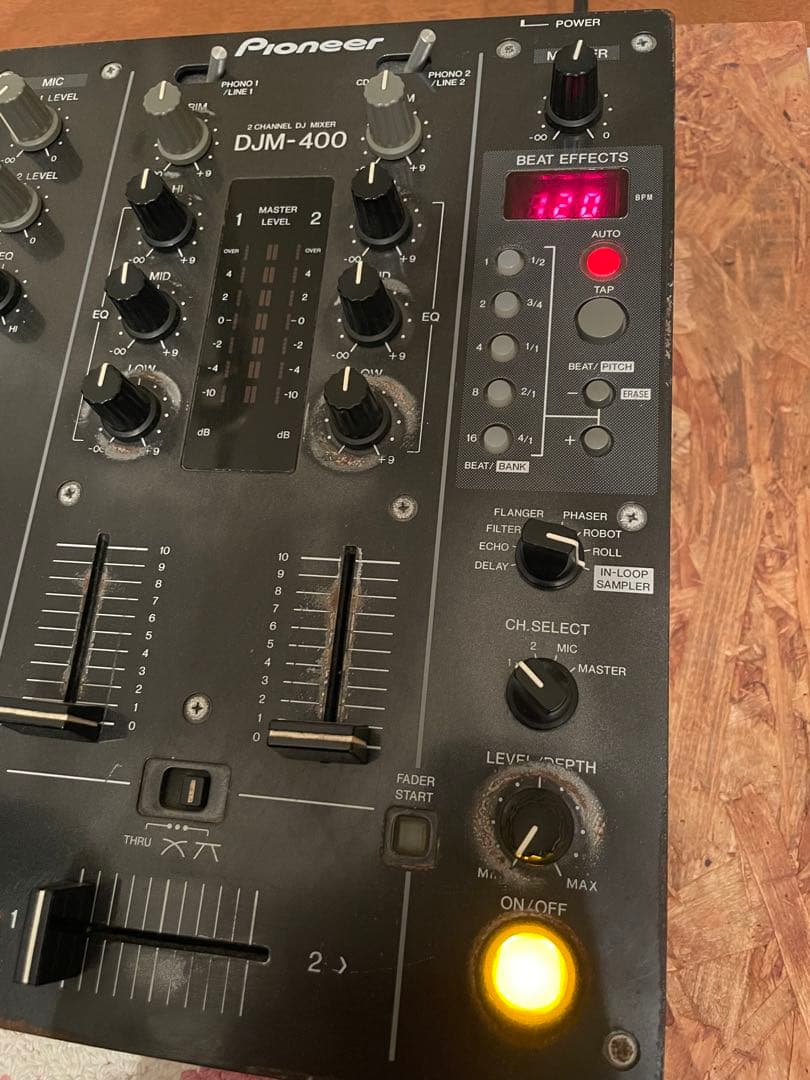 DJM-400 Pioneer DJ ミキサー　エフェクター付き