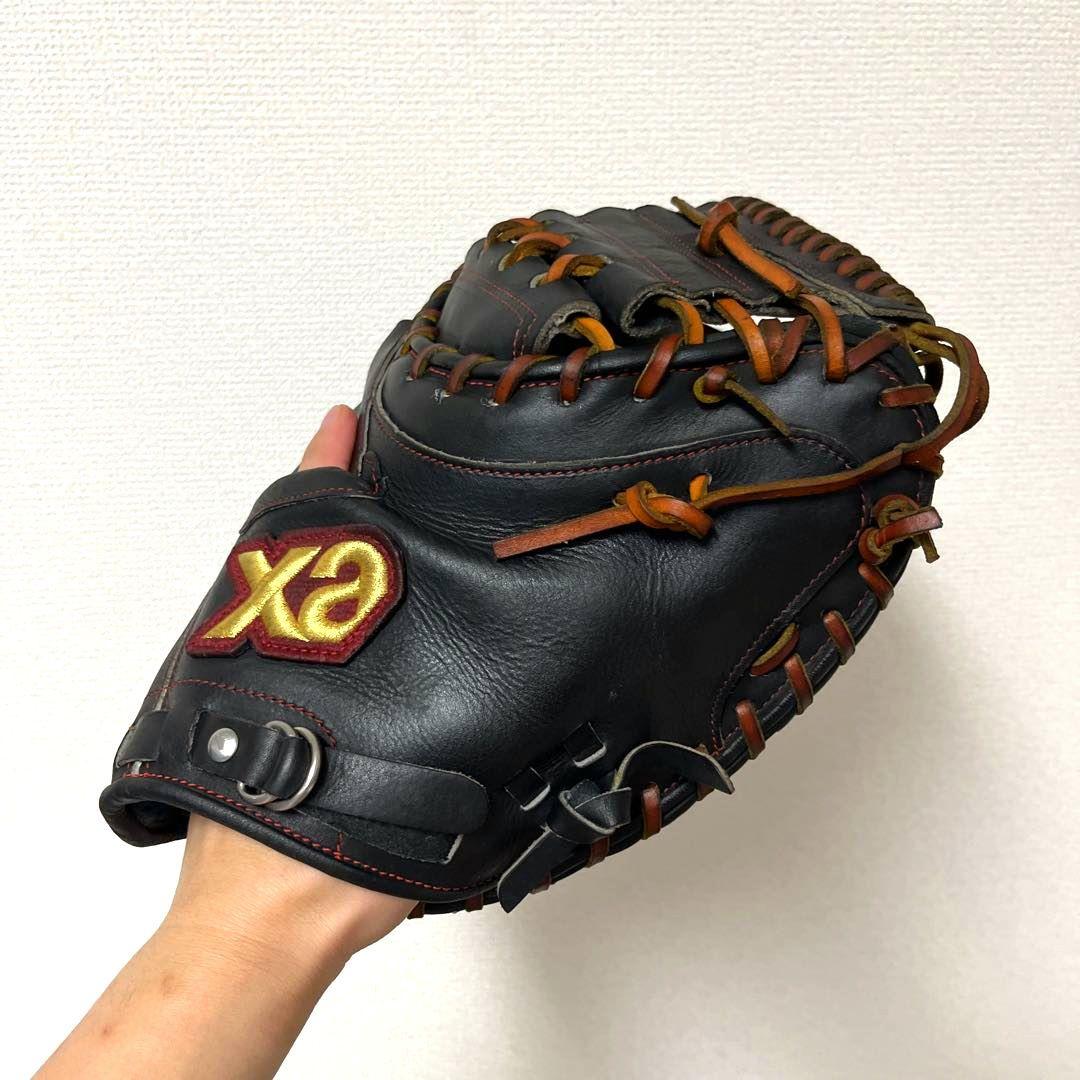 613 ザナックス 型抜群 美品 即戦力 硬式 キャッチャーミット