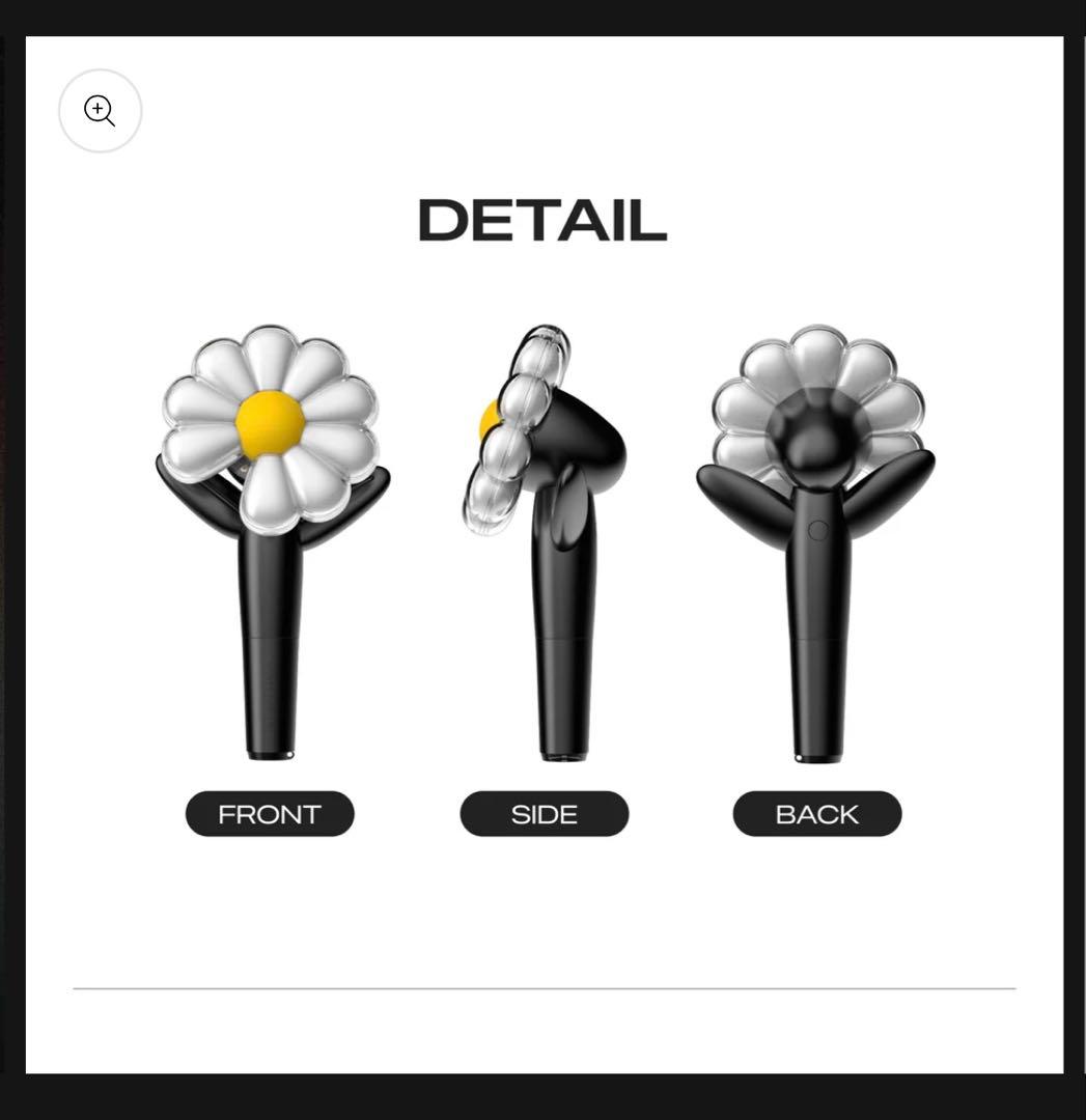BIGBANG G-DRAGON 花型ペンライト 新品未使用 トレカ付