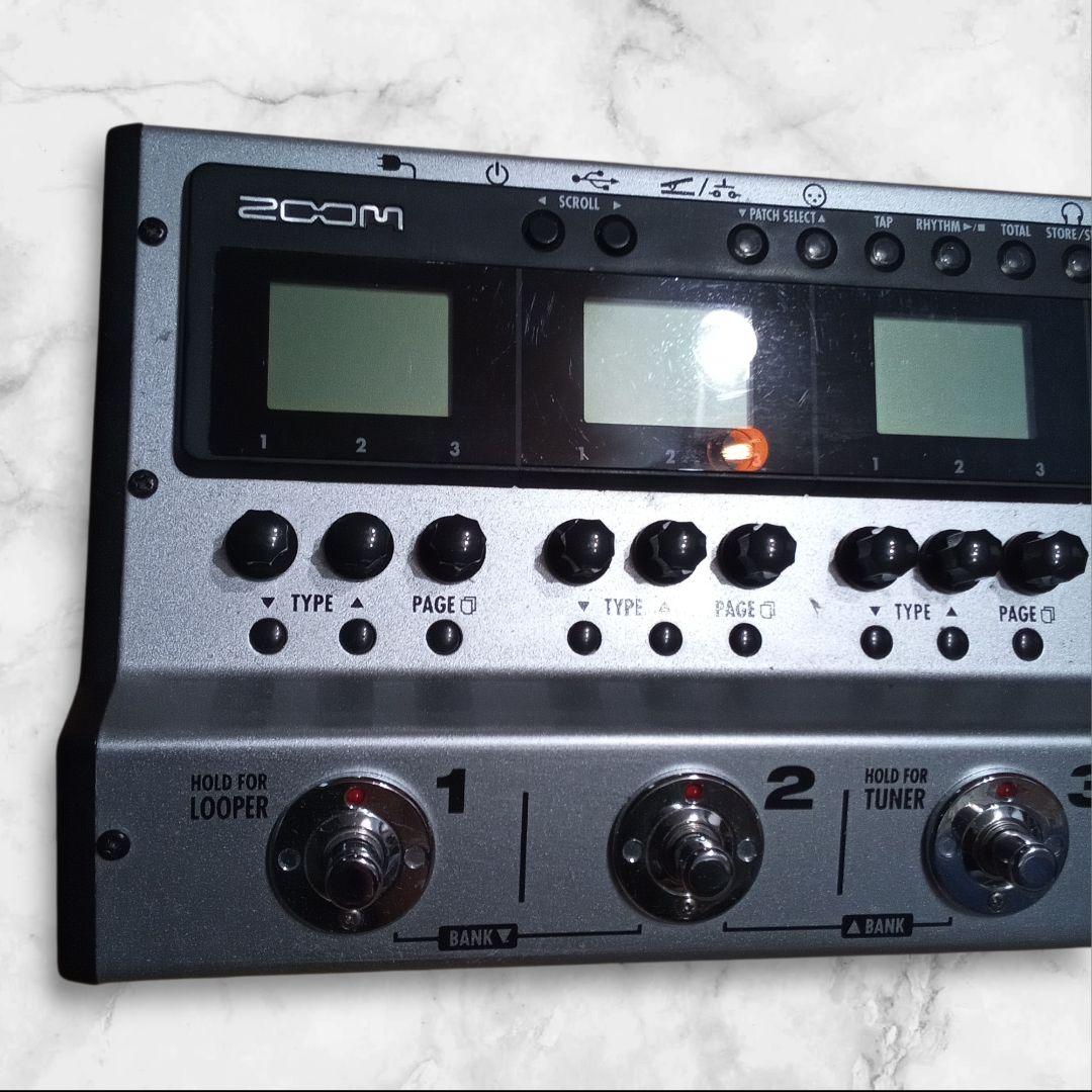 ZOOM G5 ギターエフェクター　マルチエフェクター　シルバー