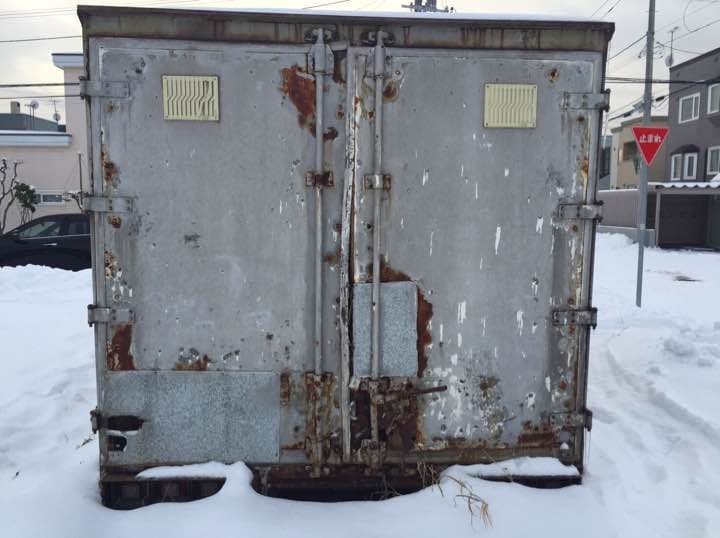 物置にいかが？札幌 コンテナ 中古格安