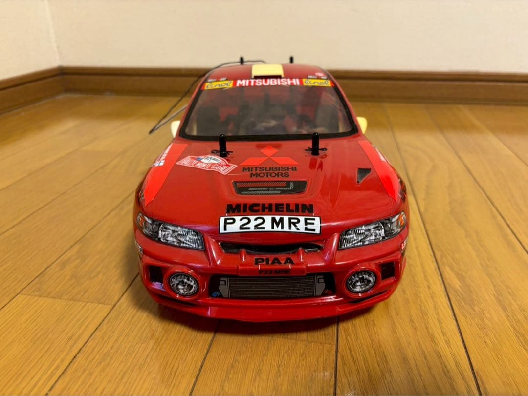 ランサーエボリューション　トミーマキネンモデル　 TAMIYA 電動RC