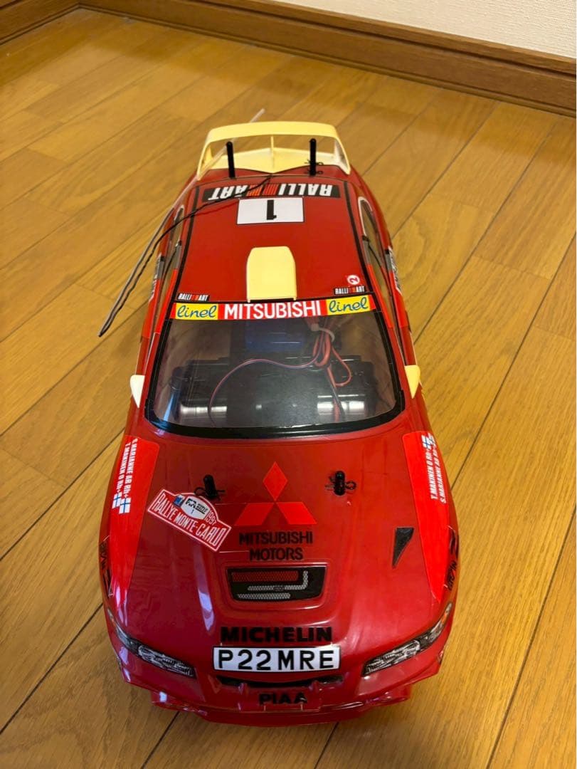 ランサーエボリューション　トミーマキネンモデル　 TAMIYA 電動RC