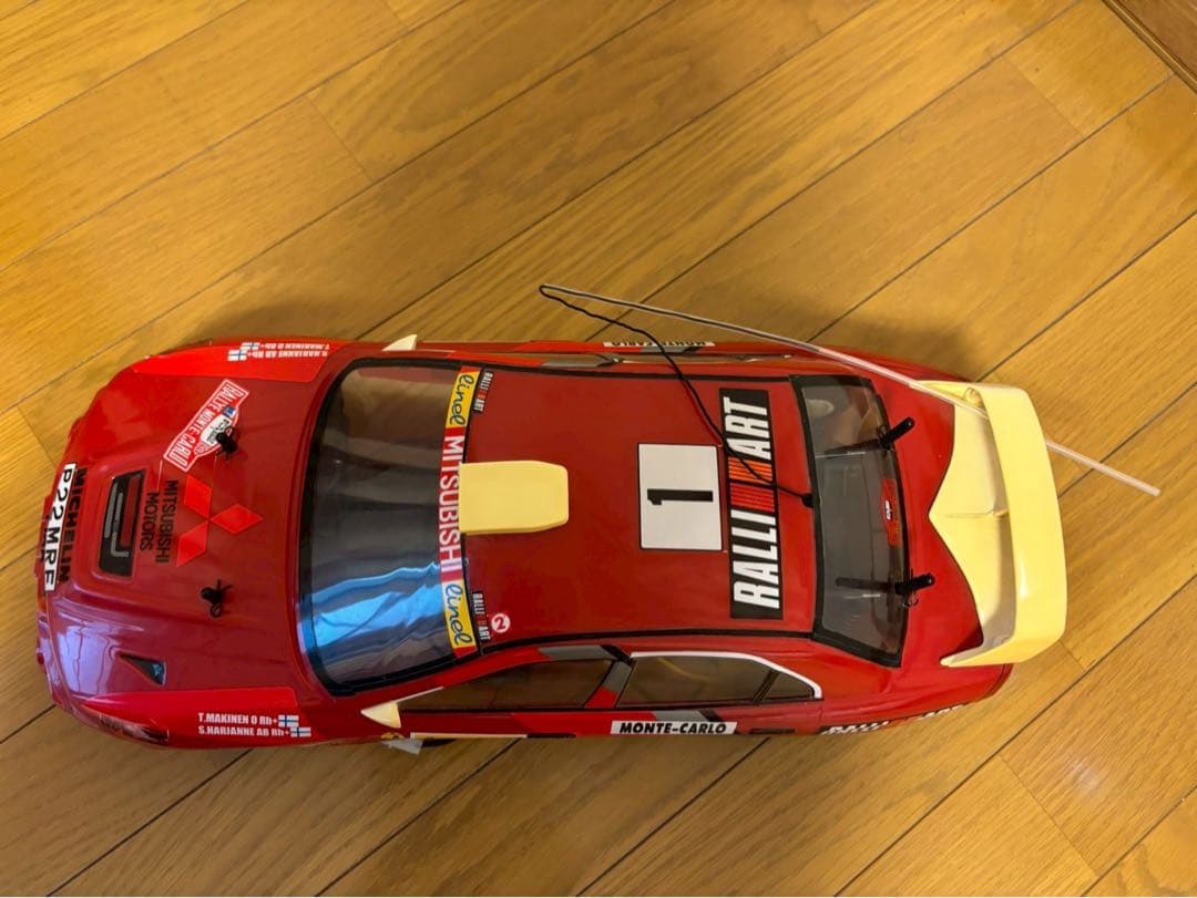 ランサーエボリューション　トミーマキネンモデル　 TAMIYA 電動RC