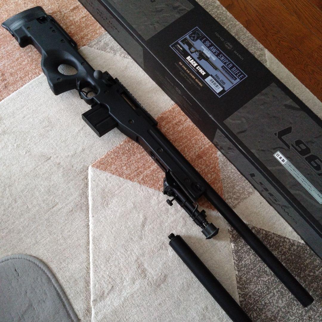L96AWS ボルトアクションエアライフル ブラックストック