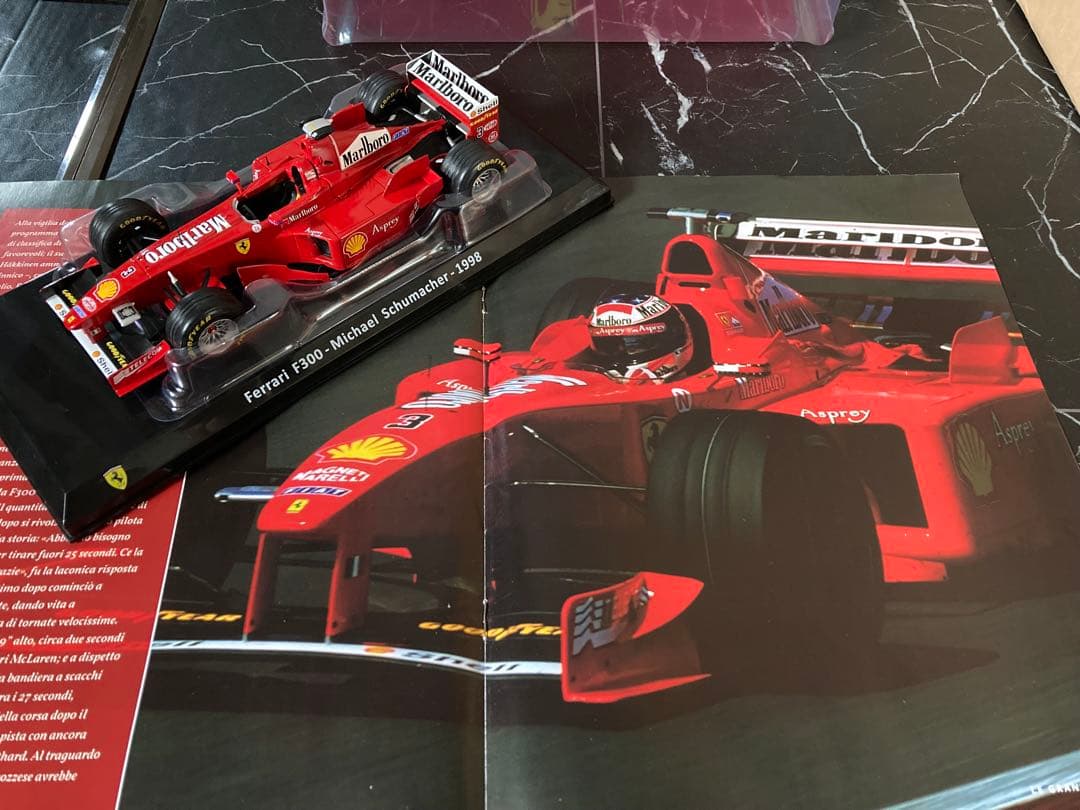 日本未発売　フェラーリF1 ビッグスケールコレクション フェラーリF300