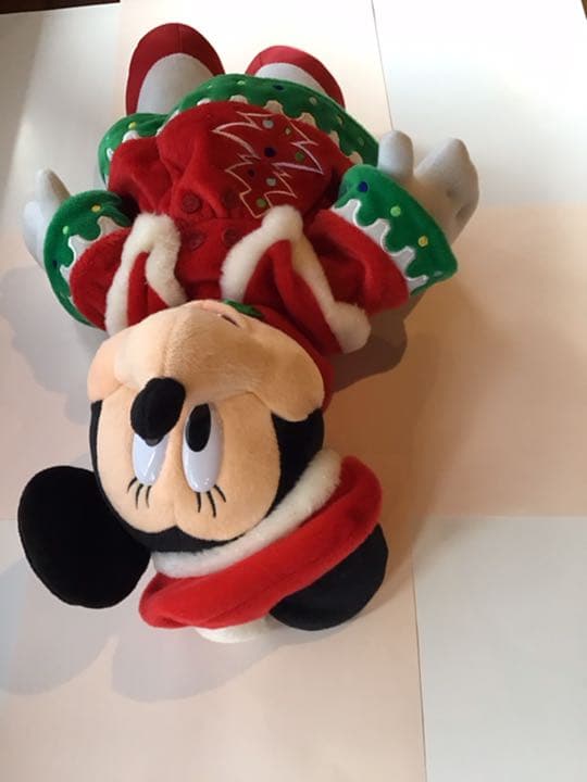 ディズニー　クリスマス　ぬいぐるみ　2体　2011年