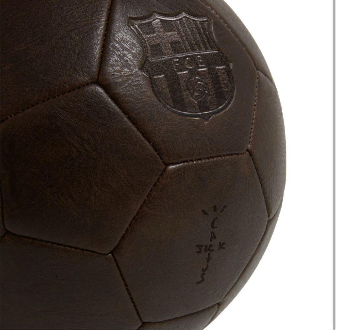 FC Barcelona ブラウンレザーサッカーボール