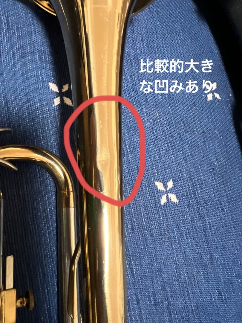 トランペットRoxy Made in USA マウスピース　ジュピターケース付き