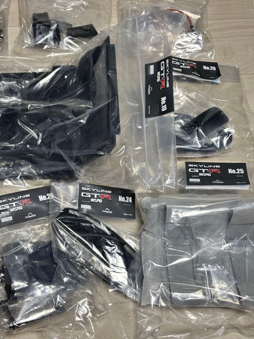 週刊スカイライン 2000GT-R NISMO 10-25巻 パーツ 未使用