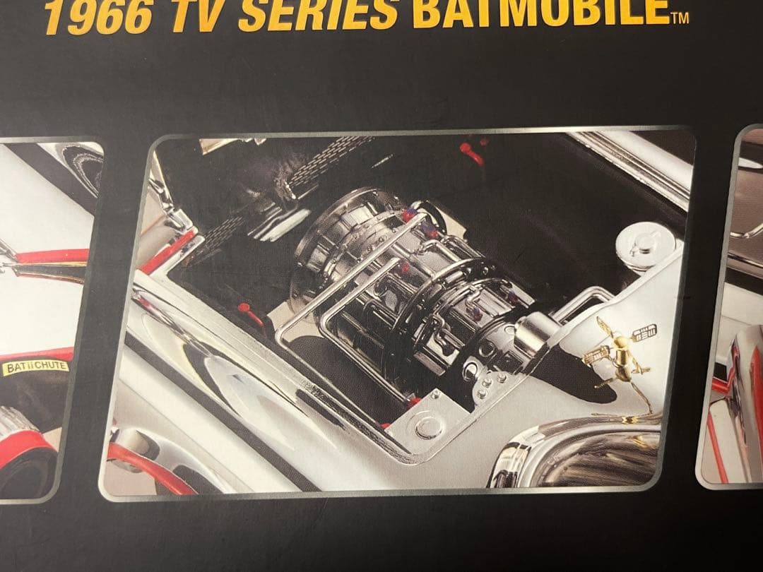 1/18 MATTEL バットモービルTVシリーズ1966 クローム