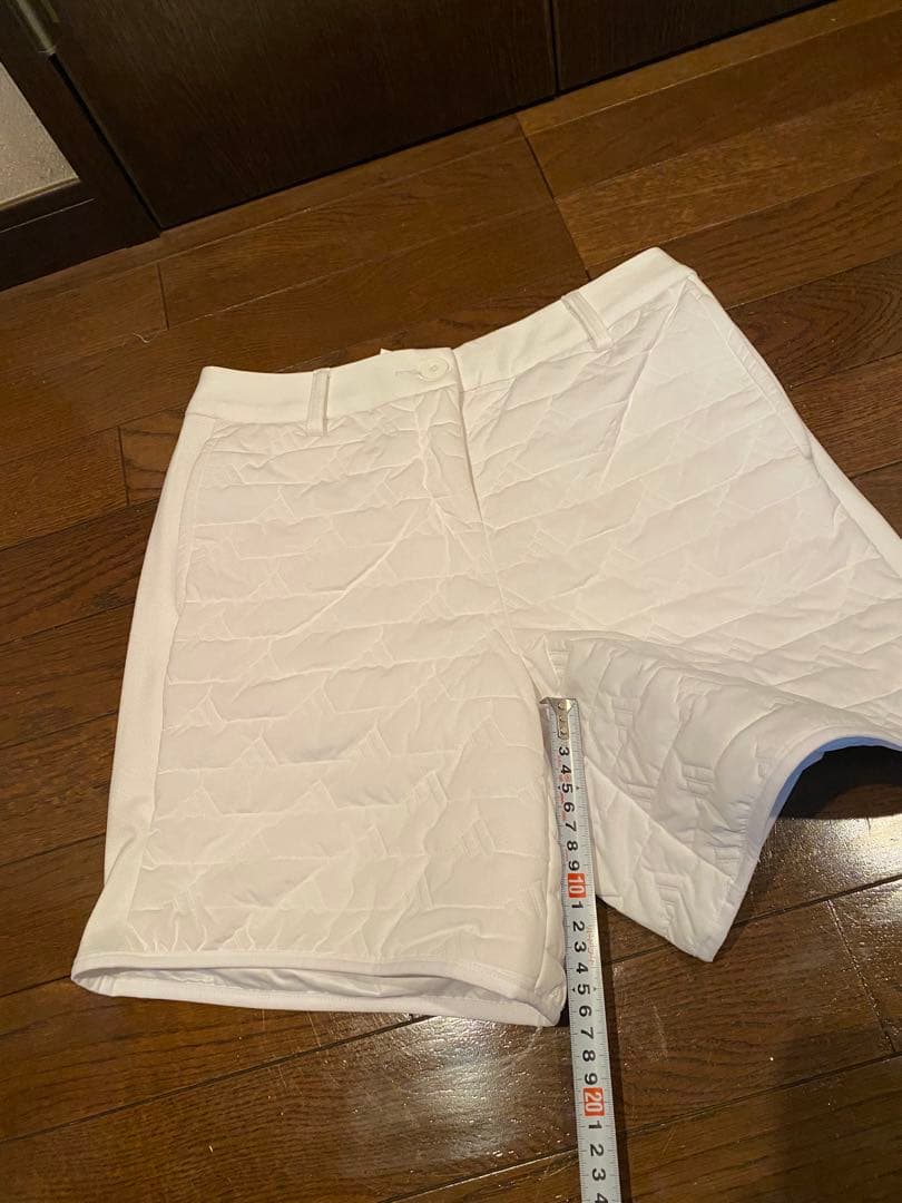 adidas レディース ゴルフパンツ ホワイト