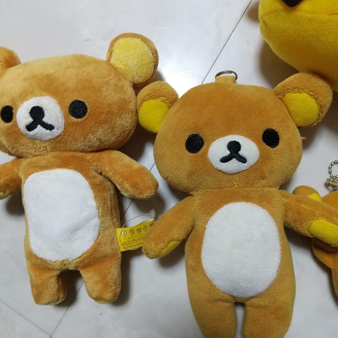リラックマ　コリラックマ　キイロイトリ　ぬいぐるみ　マスコット　セット