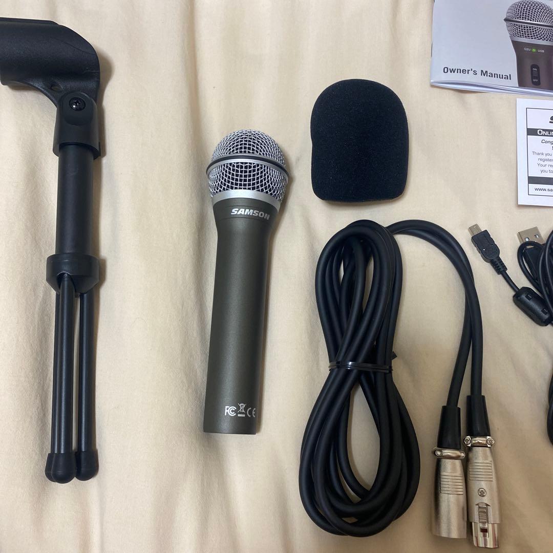 SAMSON Q2U ダイナミックマイク 本体
