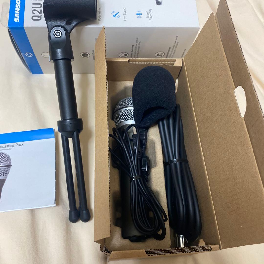 SAMSON Q2U ダイナミックマイク 本体