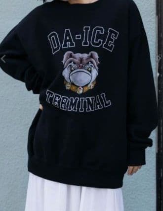 新品 Da-iCE Color Flocky Sweat Mサイズ