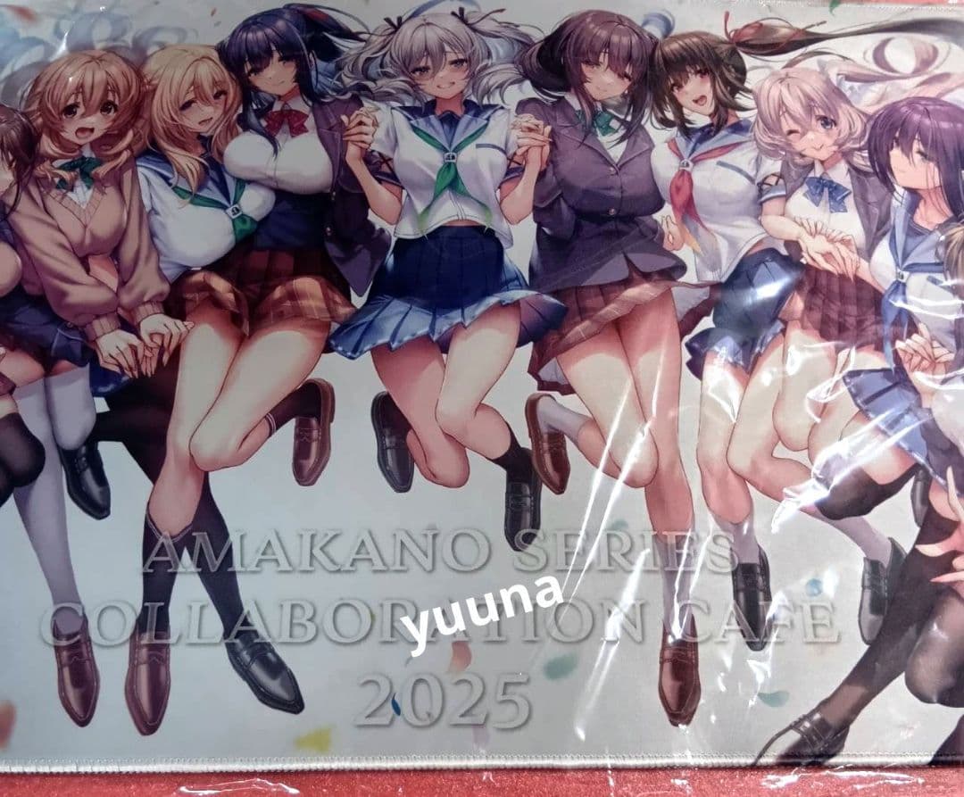 アマカノシリーズ2025 アマカノ2+ コラボカフェ ラバーマット デスクマット