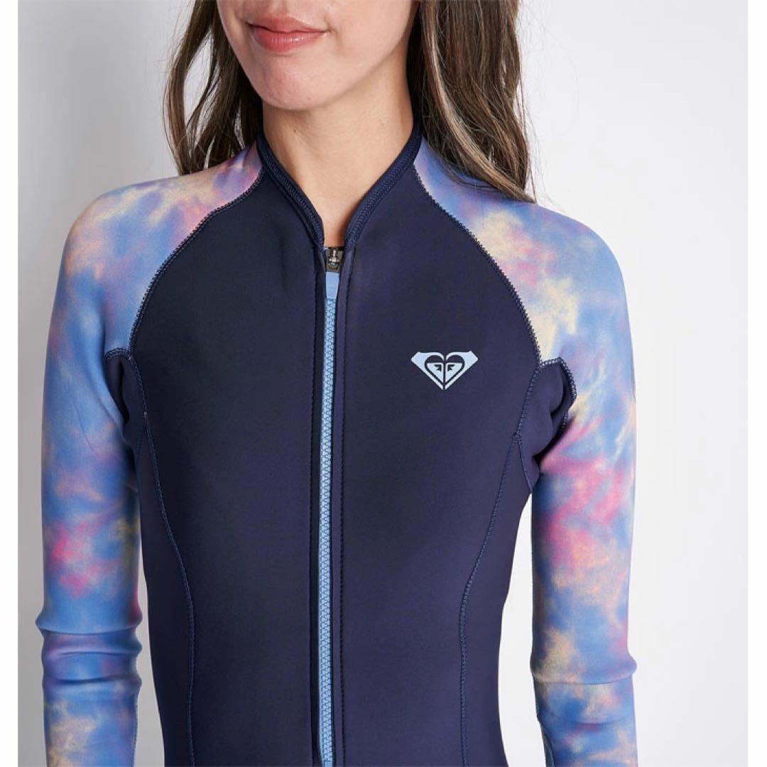 ROXY フルスーツ ウエットスーツ 2mmフロントジップ Lサイズ