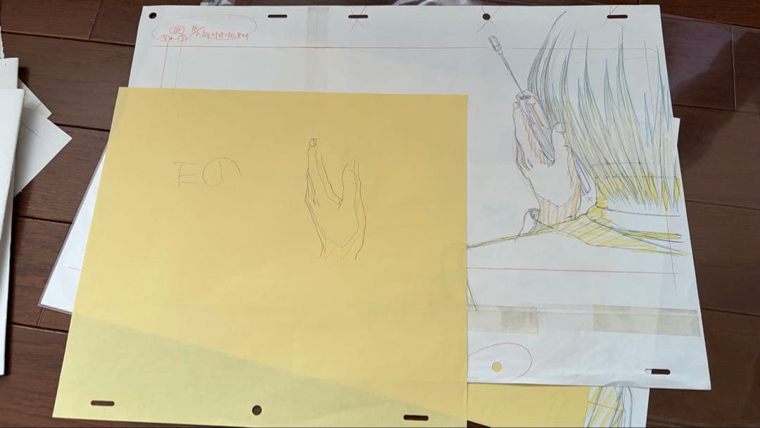 HUNTER×HUNTER クラピカ 原画 セル画 ハンター×ハンター