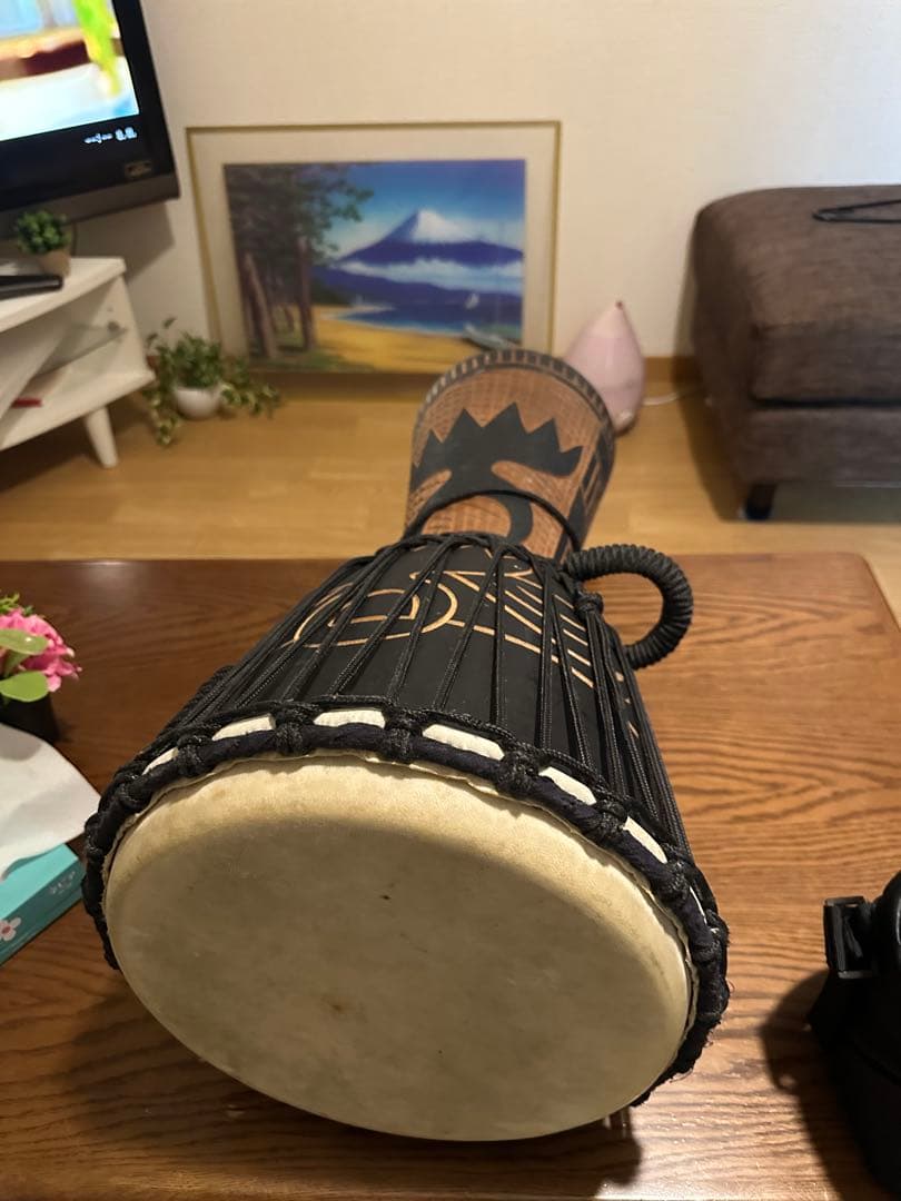 Meinl ボンゴ 黒とシルバー ハードケース付き