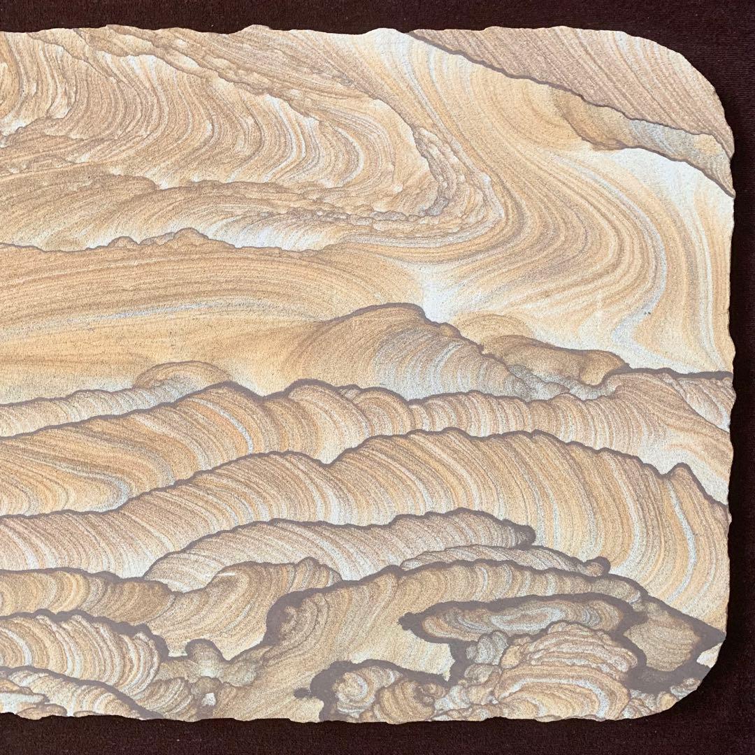 希少☆ 大型 ピクチャー サンド ストーン Picture Sand Stone