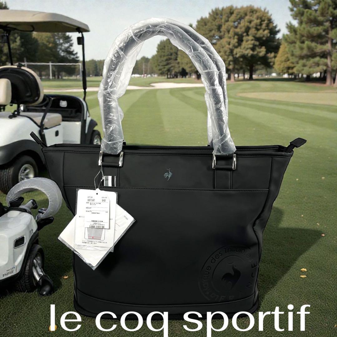 le coq sportif ブラックトートバッグ