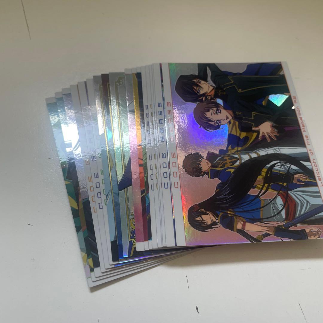 コードギアス反逆のルルーシュR2 1st TURN 全90種 まとめ カードダス