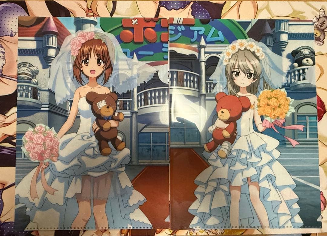ガールズ&パンツァー あんこう祭カーテン魂購入特典 クリアファイル おまけ付き