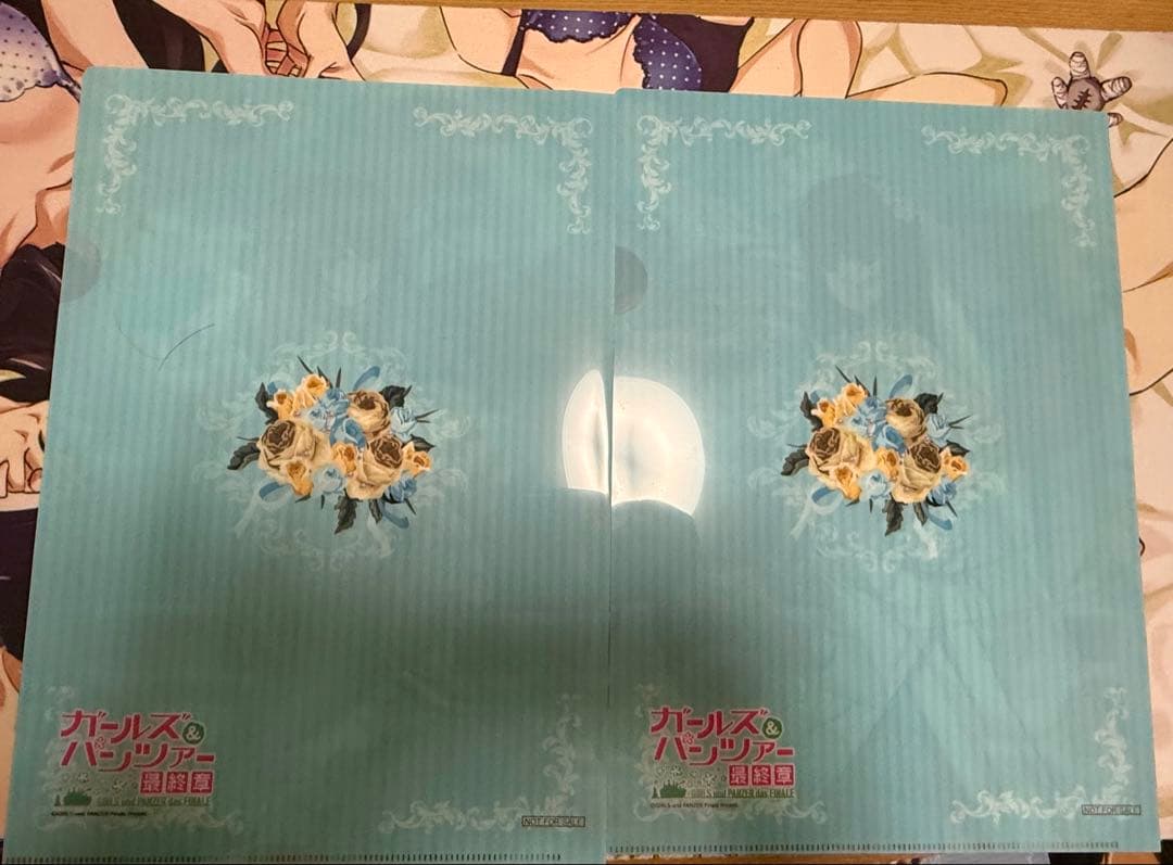 ガールズ&パンツァー あんこう祭カーテン魂購入特典 クリアファイル おまけ付き