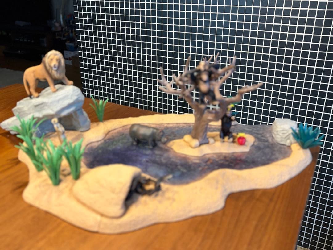 Kaaaaimono様 Schleich Wild Life 動物の水飲み場
