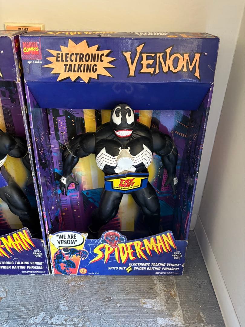 アメコミ -TOY BIZ- ELECTRONIC TALKING VENOM