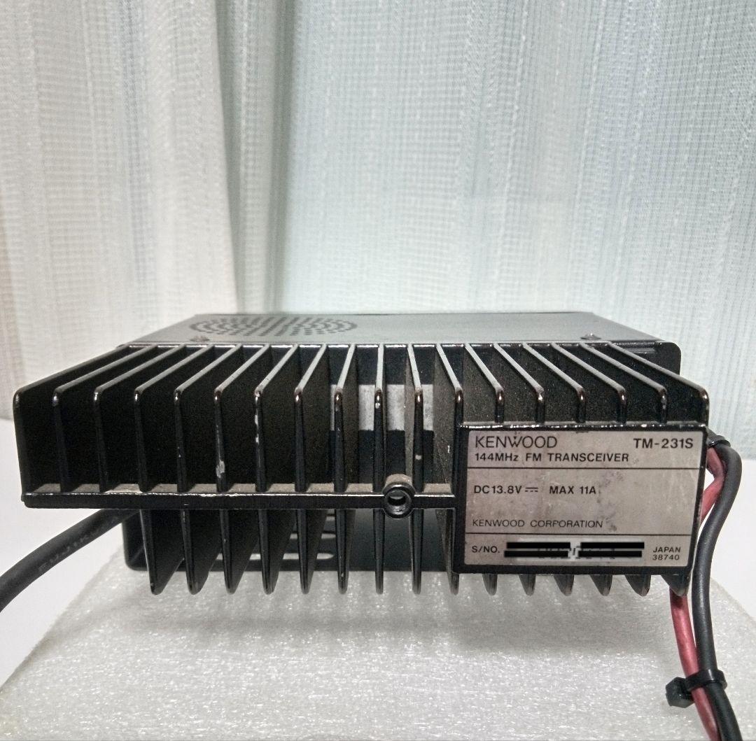 ケンウッド製　TM-231S (145・50w) ハイ・パワーモービル 機