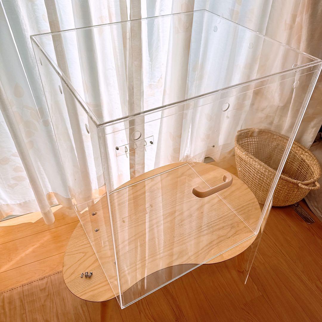 【専用ページ】アクリルケージケース　インコ　鳥　ケージ　ケース　アクリルケース