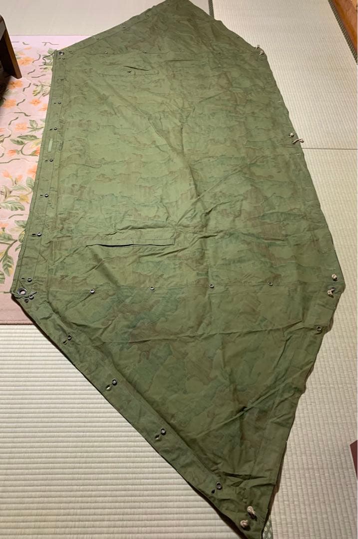 ベルギー軍　軍幕　テント　ジグソーカモ