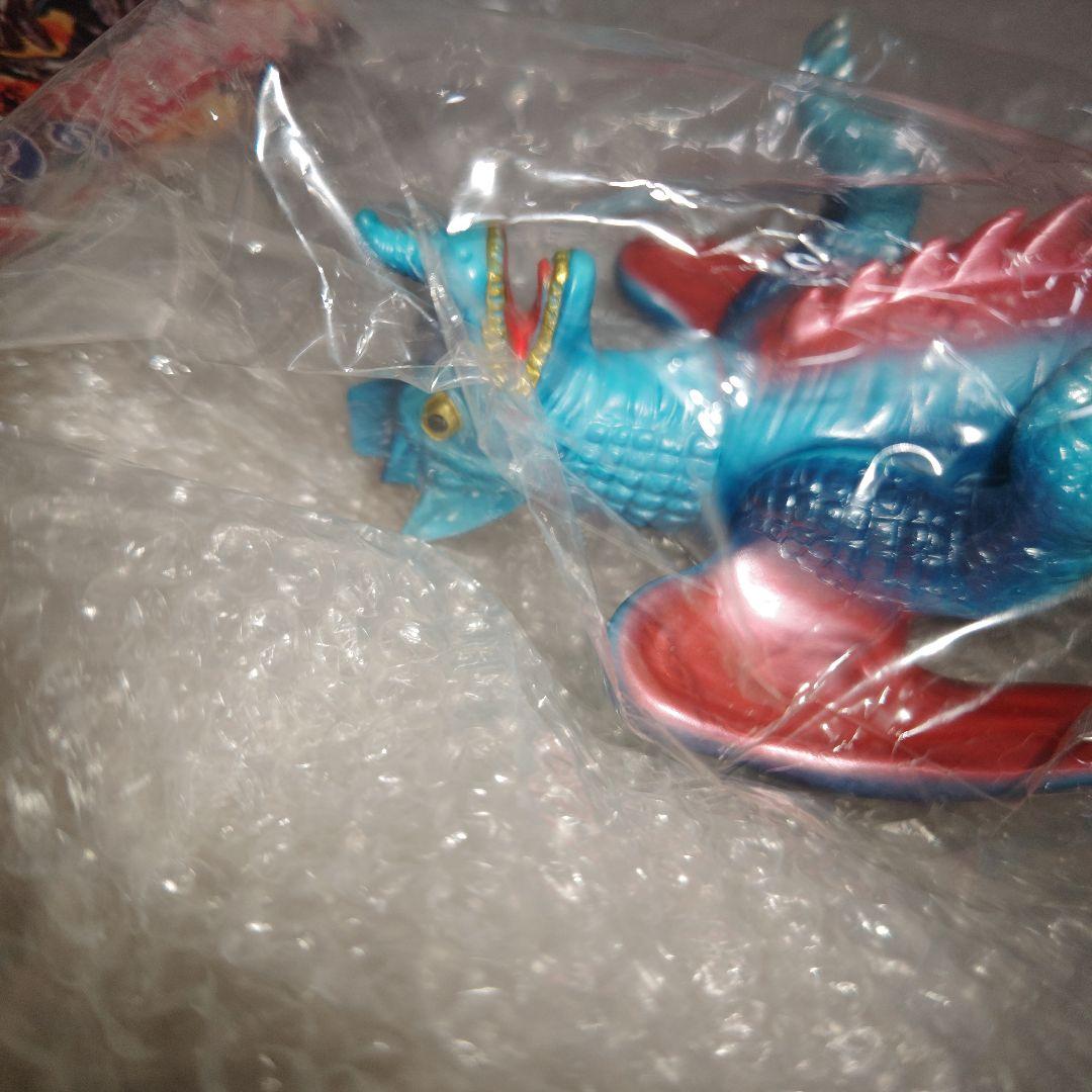 ブルマァク　カメレキング　ソフビ　青 ウルトラマンA　カメリキング　未開封