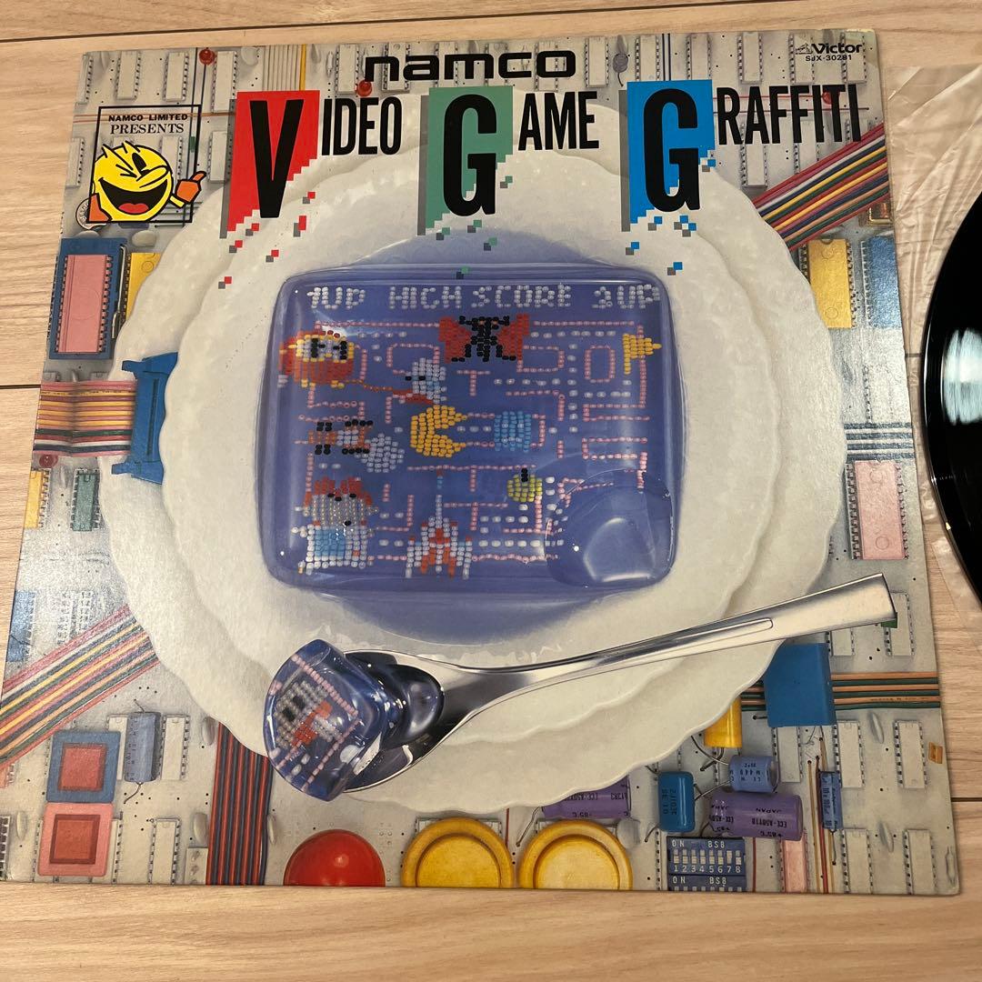 namco VIDEO GAME GRAFFITI LPレコード