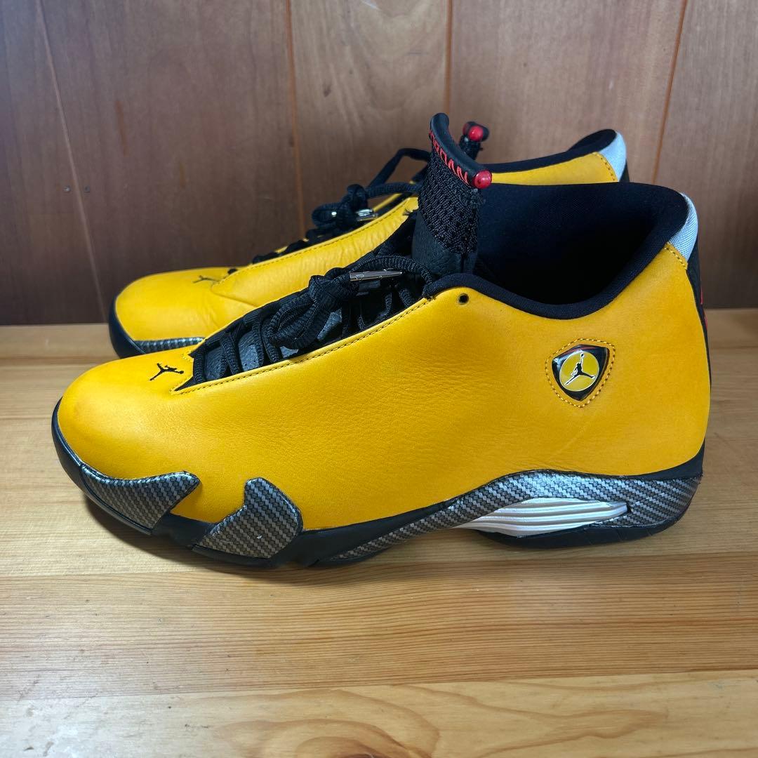 NIKEエアジョーダン14フェラーリ ユニバーシティゴールド 28.5cm