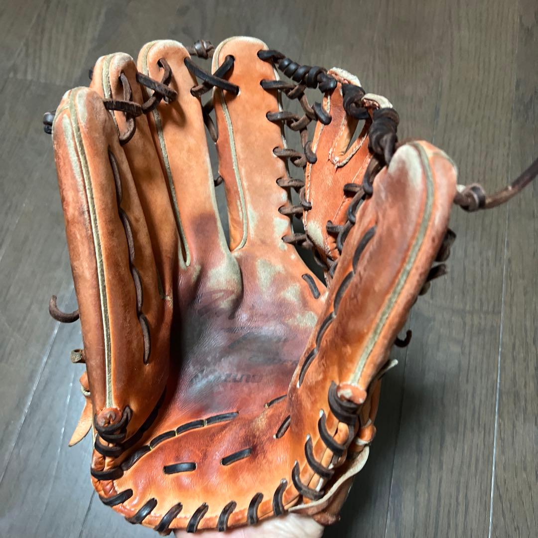 【高校野球対応】ミズノプロオーダー　 硬式グローブ　 外野手用　左利き