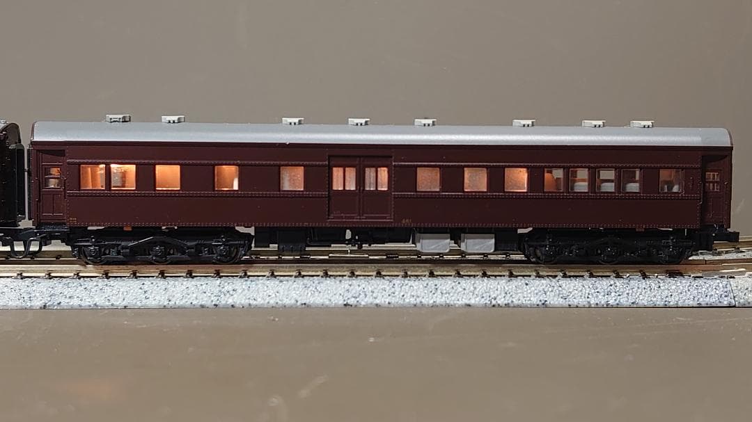 KATO 10-418お召列車一号編成 5両セット（全車室内灯付き）