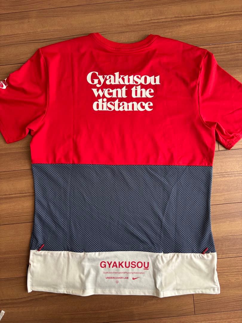 NIKE Gyakusou ランニングセットアップ 赤