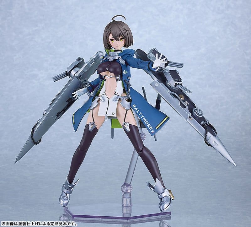 ３個セット！ PLAMATEA アズールレーン ボルチモア プラモ グッスマ上海