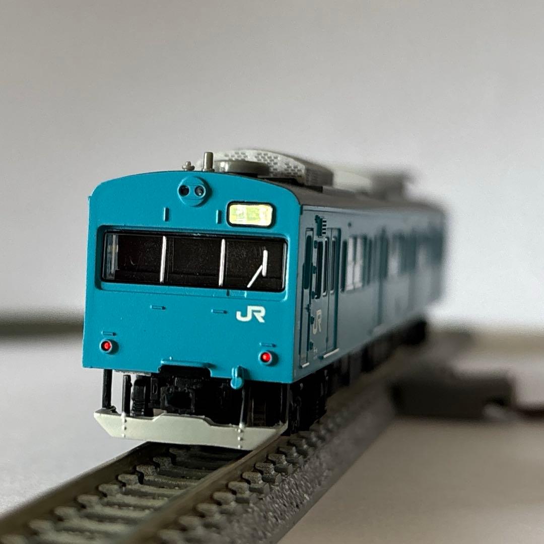マイクロエース　103系 分散冷房車・スカイブルー京葉線付属編成タイプ4両セット