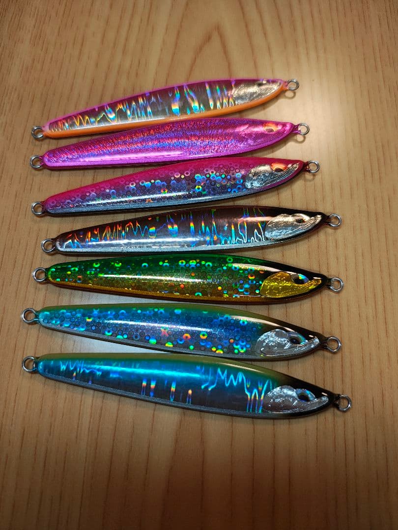 ルアーズケミスト ソード 40g 7個セット 実績カラー