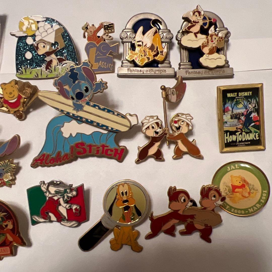 ディズニーピンバッジセット（スティッチ等）17個セット