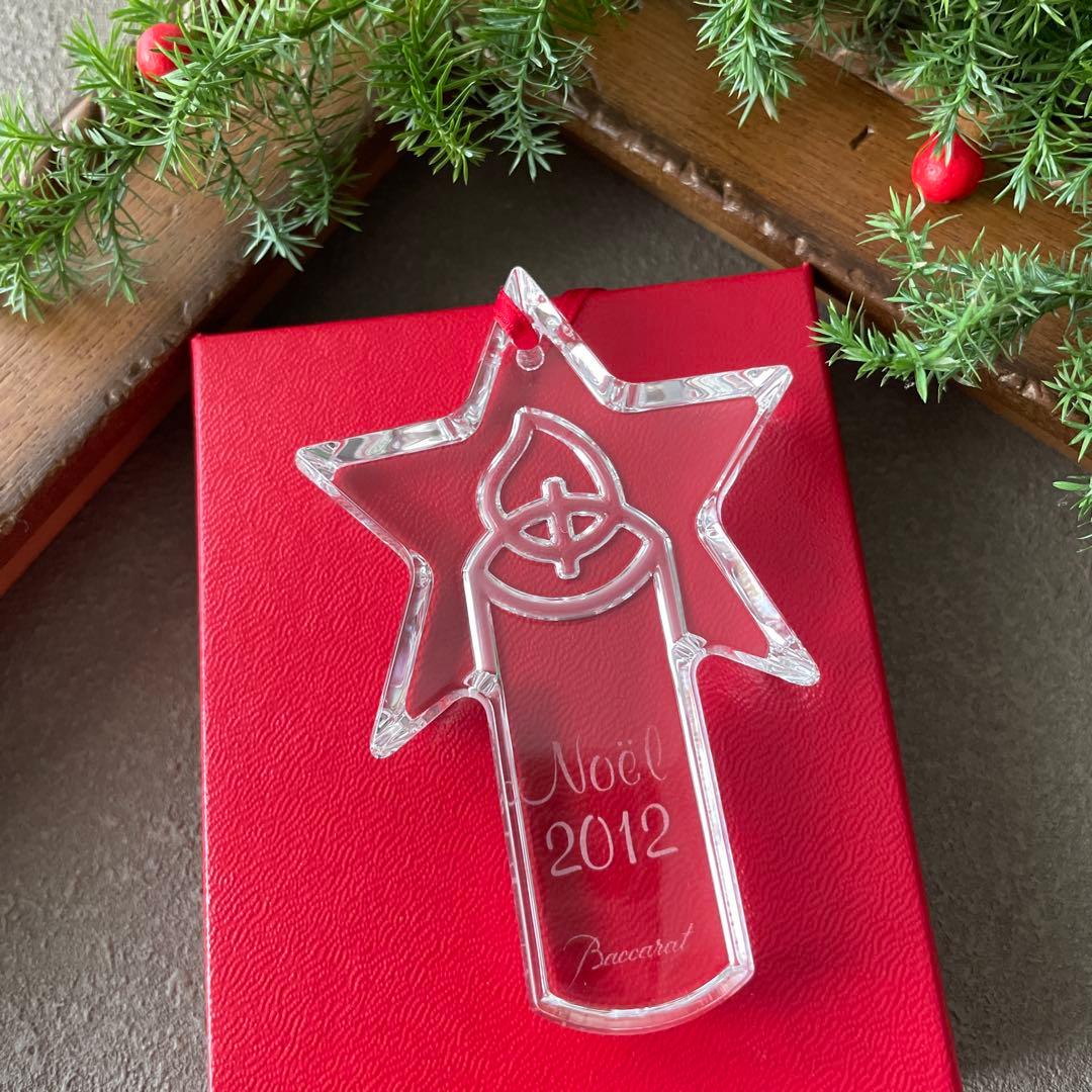 Baccarat 2012年 ノエル クリスマスオーナメント