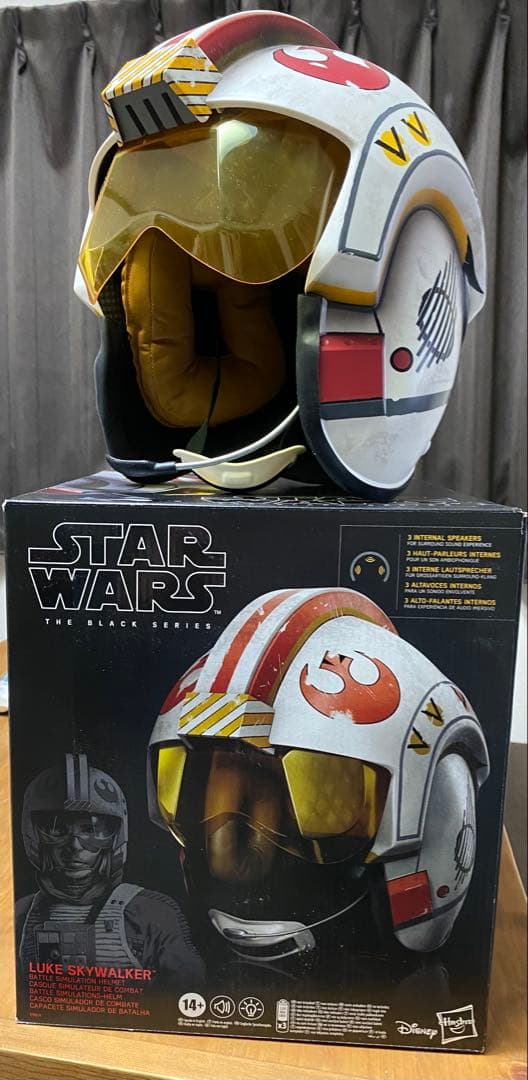 スターウォーズ　ルークスカイウォーカー　ヘルメット　ブラックシリーズ　ハズブロ