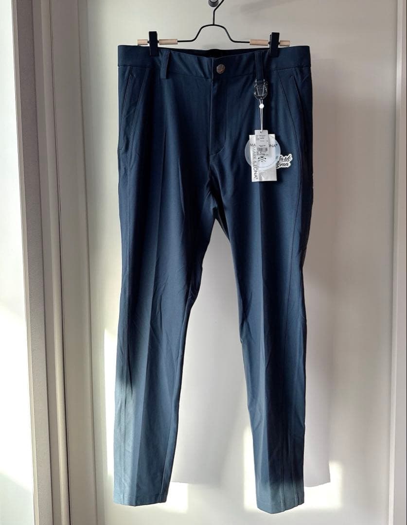 新品 ★ MARK&LONA ボトムス スエード マーク&ロナ グレー 正規品